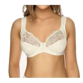 Viania 184461 Helga wire bra, Kolor: kremowy, Rozmiar: 80D  sklep ebielizna.pl