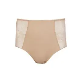 Nina Von C. 45 180 951 Cotton Shape Maxi Brief High, Kolor: beżowy, Rozmiar: 38  sklep ebielizna.pl