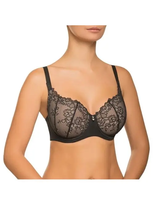 Biustonosz NIKOL DJUMON 15177 Valens Spacer Cup czarny, Kolor: czarny, Rozmiar: 80C  sklep ebielizna.pl