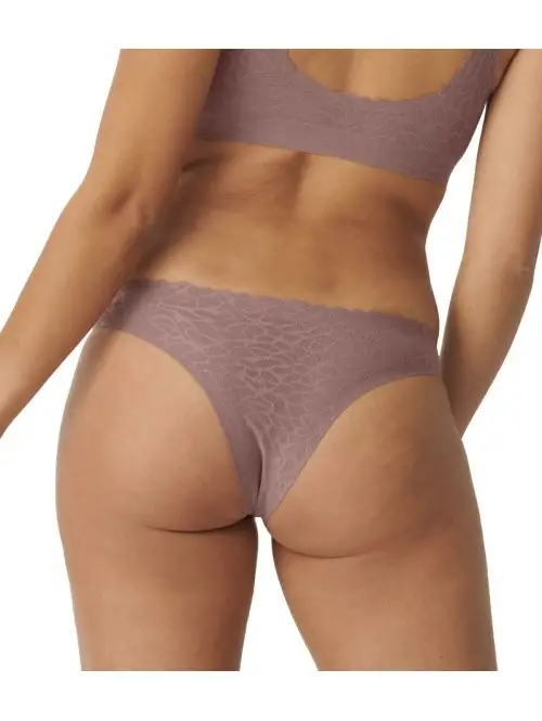 Majtki damskie sloggi Zero Feel Lace 2.0 Brazil Panty, Kolor: brązowy, Rozmiar: S  sklep ebielizna.pl