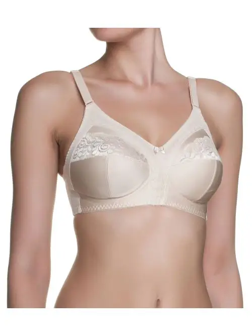 Biustonosz miękki bez fiszbin Triumph Claudette 104 N X, Kolor: cielisty, Rozmiar: 90C  sklep ebielizna.pl