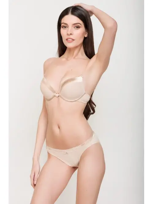 Biustonosz push-up Lauma 99250 Tuxedo beżowy, Kolor: beżowy, Rozmiar: 85B  sklep ebielizna.pl