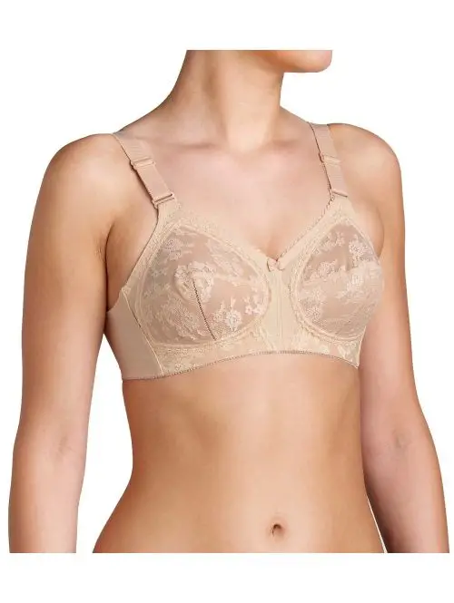 Zabudowany biustonosz typu soft z koronką Triumph Doreen N X cielisty, Kolor: cielisty, Rozmiar: 80I  sklep ebielizna.pl
