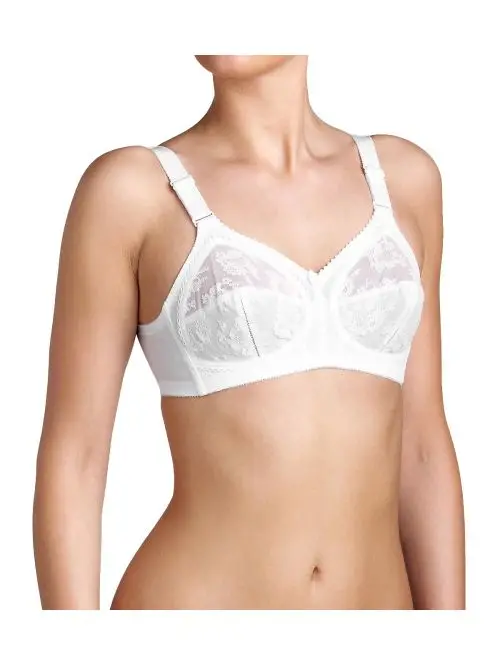 Zabudowany biustonosz typu soft z koronką Triumph Doreen N X biały, Kolor: biały, Rozmiar: 90D  sklep ebielizna.pl