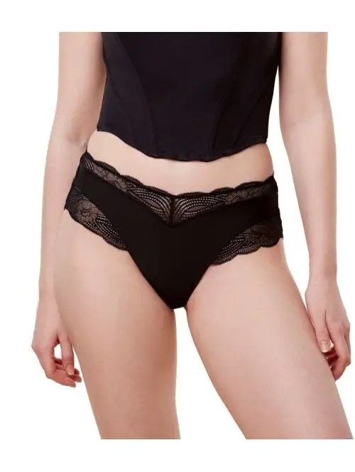 Majtki damskie Triumph Lift Smart Bandeau Maxi, Kolor: czarny, Rozmiar: L  sklep ebielizna.pl