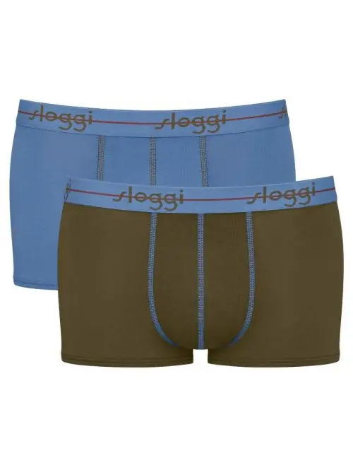 Wielkopak 2 sztuki majtki męskie sloggi men Start Hipster C2P box, Kolor: wielkolororowy-0031, Rozmiar: M  sklep ebielizna.pl