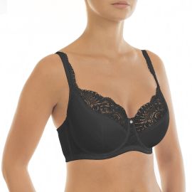 NIKOL DJUMON 13212B Viktoria Haft Padded Bra, Kolor: czarny, Rozmiar: 85C  sklep ebielizna.pl