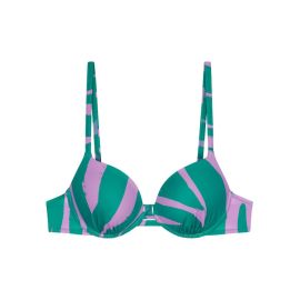 Biustonosz kąpielowy Summer Mix & Match WHU 01 pt, Kolor: fioletowo-zielony, Rozmiar: 36B  sklep ebielizna.pl