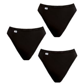 3 x Majtki damskie sloggi Basic+ Tai 3P, Kolor: czarny, Rozmiar: 38  sklep ebielizna.pl