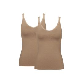 2 x Koszulka damska sloggi GO Shirt 01 C2P, Kolor: brązowy, Rozmiar: S  sklep ebielizna.pl