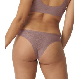 Majtki damskie sloggi Zero Feel Lace 2.0 Brazil Panty, Kolor: brązowy, Rozmiar: S  sklep ebielizna.pl