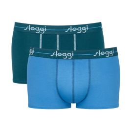 2 x Majtki męskie sloggi men Start Hipster C2P box, Kolor: wielokolorowy-V017, Rozmiar: M  sklep ebielizna.pl