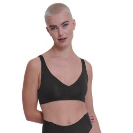 Biustonosz gładki sloggi ZERO Feel 2.0 Soft bra, Kolor: czarny, Rozmiar: S  sklep ebielizna.pl