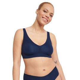 Biustonosz  gładki sloggi ZERO Feel 2.0 Bralette, Kolor: granatowy, Rozmiar: XS  sklep ebielizna.pl