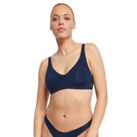 Biustonosz gładki sloggi ZERO Feel 2.0 Soft bra, Kolor: granatowy, Rozmiar: S  sklep ebielizna.pl