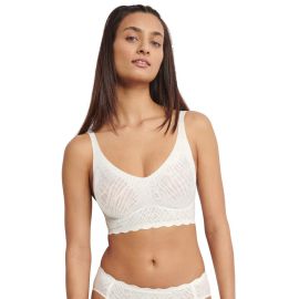 Biustonosz braletka sloggi ZERO Feel Bliss Bralette, Kolor: śmietankowy, Rozmiar: S  sklep ebielizna.pl