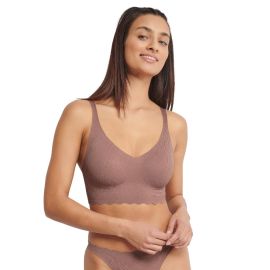 Biustonosz braletka sloggi ZERO Feel Bliss Bralette, Kolor: kakaowy, Rozmiar: S  sklep ebielizna.pl