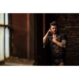 T-Shirt Romance, Kolor: czarny, Rozmiar: M  sklep ebielizna.pl