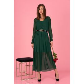 Sukienka Mariedam Dark Green + pasek GRAETIS!, Rozmiar: S  sklep ebielizna.pl