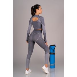 Komplet GYM 847 Grey, Kolor: grey, Rozmiar: L  sklep ebielizna.pl
