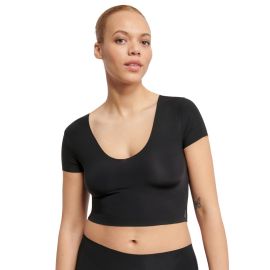 Top damski sloggi ZERO Feel 2.0 Crop Top, Kolor: czarny, Rozmiar: XS  sklep ebielizna.pl