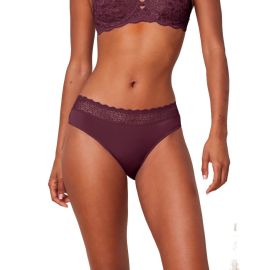 Triumph majtki damskie tai  Feel of Modal Tai, Kolor: burgund, Rozmiar: XS  sklep ebielizna.pl