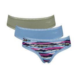 3 x Majtki damskie sloggi GO Crush Hipster C3P, Kolor: wielokolorowy, Rozmiar: XS  sklep ebielizna.pl