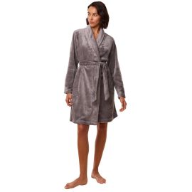 Triumph szlafrok damski Robes Fleece Robe 01, Kolor: cappuccino, Rozmiar: 44/46  sklep ebielizna.pl