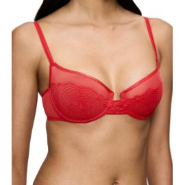 Triumph biustonosz miękki na fiszbinie Delightful Spotlight W, Kolor: czerwony, Rozmiar: 70C  sklep ebielizna.pl