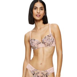 Triumph biustonosz miękki na fiszbinie Sensual Spotlight W, Kolor: beżowy z nadrukiem, Rozmiar: 85F  sklep ebielizna.pl