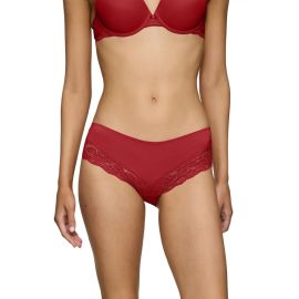 Triumph majtki damskie hipster Lovely Micro Hipster, Kolor: czerwony, Rozmiar: XS  sklep ebielizna.pl