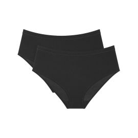 Triumph dwupak majtki damskie midi Sense of Modal Midi 2P, Kolor: czarny, Rozmiar: XL  sklep ebielizna.pl