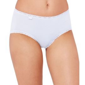 Majtki damskie sloggi 24/7 Cotton Lace Midi, Kolor: biały, Rozmiar: 46  sklep ebielizna.pl