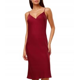 Koszulka nocna Triumph Silky Sensuality NDW X, Kolor: bordowy, Rozmiar: 36  sklep ebielizna.pl