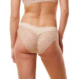 Majtki Triumph Body Make-up Illusion Lace Highleg Tai, Kolor: beżowy, Rozmiar: 38  sklep ebielizna.pl
