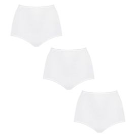 3 x Majtki damskie sloggi 24/7 Cotton H Maxi C3P, Kolor: biały, Rozmiar: 46  sklep ebielizna.pl
