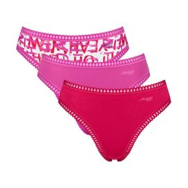 3 x Majtki damskie sloggi GO Crush High leg C3P, Kolor: wielokolorowy-M020, Rozmiar: XS  sklep ebielizna.pl