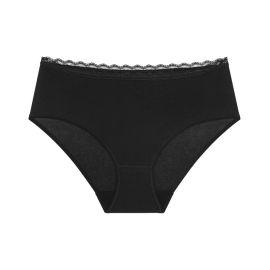 Triumph majtki damskie MIdi  Feel Of Cotton Midi, Kolor: czarny, Rozmiar: 36  sklep ebielizna.pl