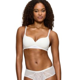 Triumph  biustonosz usztywniany bez fiszbin Delightful Spotlight P, Kolor: śmietankowy, Rozmiar: 75E  sklep ebielizna.pl