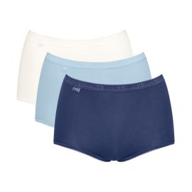 3 x Majtki damskie sloggi Basic+ Maxi C3P, Kolor: wielokolorowy-V020, Rozmiar: 40  sklep ebielizna.pl