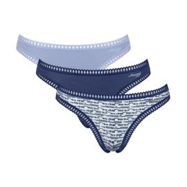 3 x Majtki damskie sloggi GO Crush String C3P, Kolor: wielokolorowy-V003, Rozmiar: XS  sklep ebielizna.pl