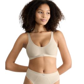 Biustonosz miękki bez fiszbin sloggi EVER Ease Soft bra, Kolor: beżowy, Rozmiar: S  sklep ebielizna.pl