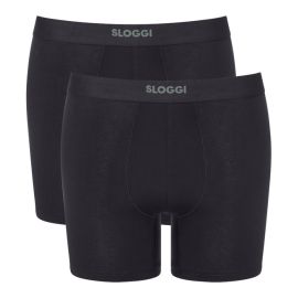 2 x Majtki męskie sloggi men EVER Ease Short 2P, Kolor: czarny, Rozmiar: S  sklep ebielizna.pl