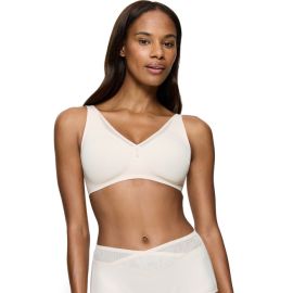 Biustonosz minimizer bez fiszbin Triumph True Shape Sensation T N01, Kolor: biszkoptowy, Rozmiar: 75F  sklep ebielizna.pl