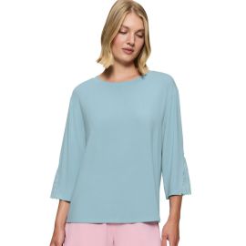 Góra od piżamy Triumph Aura Spotlight Top, Kolor: błękitny, Rozmiar: 36  sklep ebielizna.pl