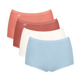 4 x  Majtki damskie sloggi Basic+ Maxi C4P, Kolor: wielokolorowy V022, Rozmiar: 40  sklep ebielizna.pl