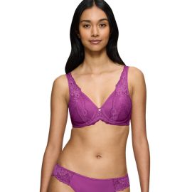 Triumph biustonosz na fiszbinie Wild Peony Florale WP, Kolor: fioletowy, Rozmiar: 85F  sklep ebielizna.pl