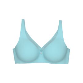 Biustonosz miękki bez fiszbin Triumph True Shape Sensation T N01, Kolor: błękitny, Rozmiar: 90C  sklep ebielizna.pl