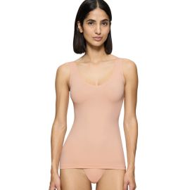 Triumph koszulka damska Body Make-Up Illusion Tank Top, Kolor: jasny pudrowy beż, Rozmiar: 36  sklep ebielizna.pl
