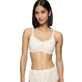 Biustonosz usztywniany bez fiszbin Triumph Shape Smart Ellipse P, Kolor: ecru, Rozmiar: XL  sklep ebielizna.pl
